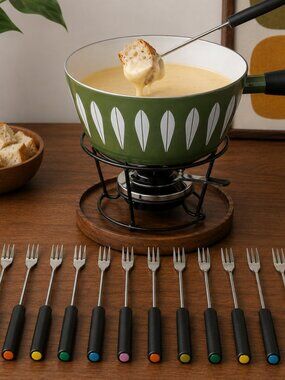 Vintage Fondue Forks Set Of 12 Mid Century Modern